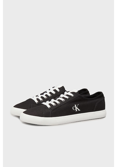 Calvin Klein Erkek Ayakkabı Ym0ym01209 0gm Siyah-beyaz Siyah-beyaz
