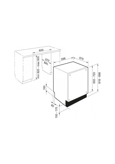 Franke FDW 614 D10P 10 Programlı 14 Kişilik Bulaşık Makinesi