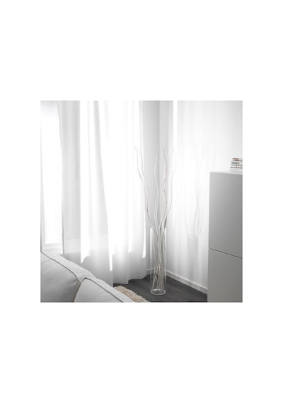 Ikea Torka Yapay Çiçek, Beyaz, 150 Cm, Söğüt/kıvrımlı