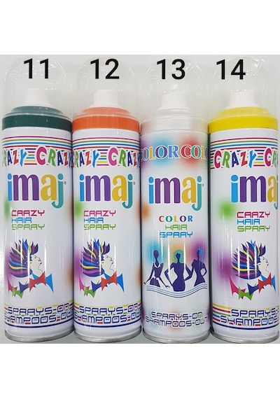 Imaj Renkli Saç Spreyi 100Ml Istediğini Seç
