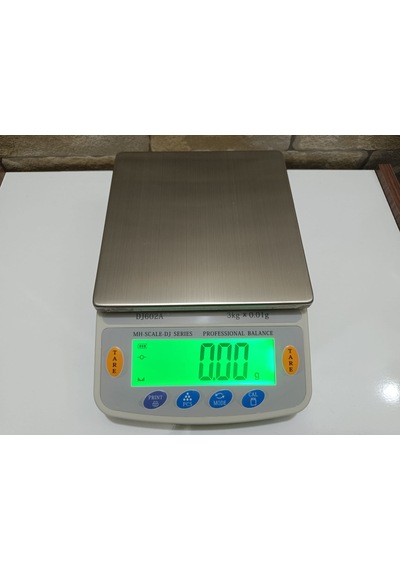 5 Kg Kapasiteli-0.01 Gr Hassas Kuyumcu Laboratuvar Terazisi-profesyonel Yazıcı Bağlantılı-şarjlı