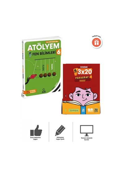 Arı 2027 6. Sınıf Fen Bilimleri Soru Bankası Ve Deneme Bigelio Yayıncılık