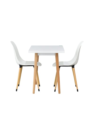 Vilinze Eames Sandalye Avanos Ahşap Mdf Mutfak Masası Takımı - 60x90 Cm Beyaz Vilinze Eames Sandalye Avanos Ahşap Mdf Mutfak Masası Takımı - 60x90 Cm Beyaz