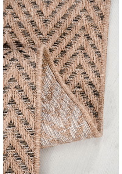 Sierra Halı Jüt Hasır Görünümlü Modern Kilim Ve Yolluk, İnce Bukle Dokuma Bej