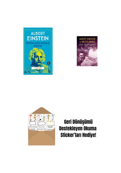 Benim Sözlerimle Dünya + Aşk Mektupları + Okuma Sticker'ları