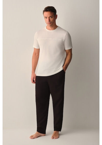 Suwen Sebastian Erkek Pijama Takımı Sh26710660012 Siyah