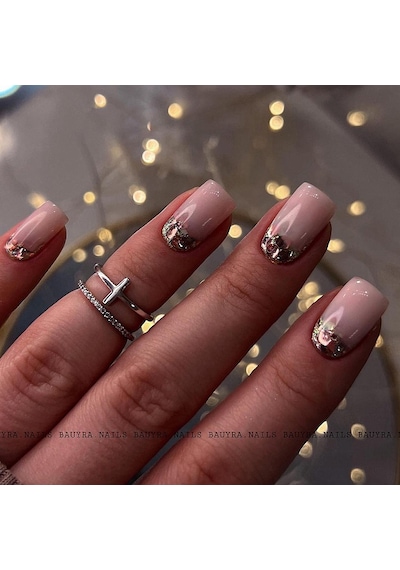 Patrisa Nail Kombi Gel Liquid Medium Creme-brulee - Açık Pembe 12ml Krem