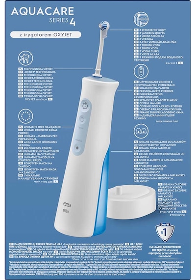 Oral-B Oxyjet Teknolojisine Sahip Oral-B AquaCare Series 4 Ağız Duşu