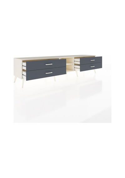 Hyperion Tv Ünitesi Tek Raflı 4 Çekmeceli 220x44x51 Aytaşı-aytaşı/antrasit Aytası/antrasıt - Aytası Hyperion Tv Ünitesi Tek Raflı 4 Çekmeceli 220x44x51 Aytaşı-aytaşı/antrasit Aytası/antrasıt - Aytası