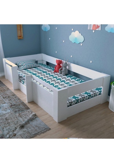 Herseycik Ninnimo Montessori Mdf Karyola Beyaz M4 - Y 1019 Beyaz