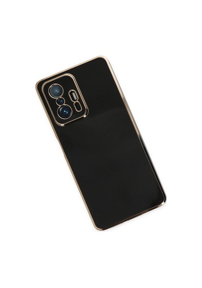 Mi 11t Pro Kılıf Volet Silikon - Siyah