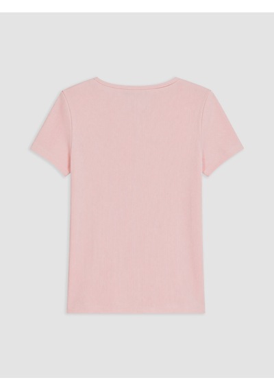 Lcw Everyday Pembe V Yaka Dantel Detaylı Bluz