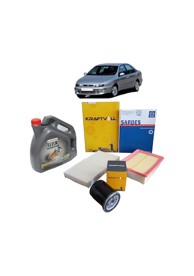 Fiat Marea 1.6 16v Yağ Bakım Seti Castrol Gtx 10w 40 N11.5639