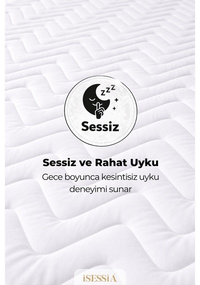 Aquasoft Kapitone Fitted Su Geçirmez Yatak Koruyucu Alez Full Kenar Tek Çift Battal Bebek Çocuk Beyaz
