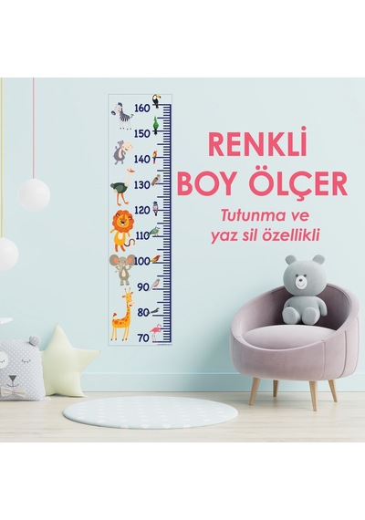 Boy Cetveli Statik Kağıt Tahta