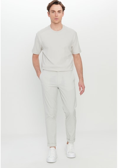 AC&Co / Altınyıldız Classics Erkek Tas Slim Fit Dar Kesim Beli Lastikli Yan Cep Esnek Casual Pantolon Tas AC&Co / Altınyıldız Classics Erkek Tas Slim Fit Dar Kesim Beli Lastikli Yan Cep Esnek Casual Pantolon Tas