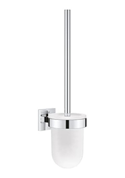 Start Cube Tuvalet Fırçası Seti, Duş/banyo Aksesuarları, Krom, 40977000 Açık Ahşap