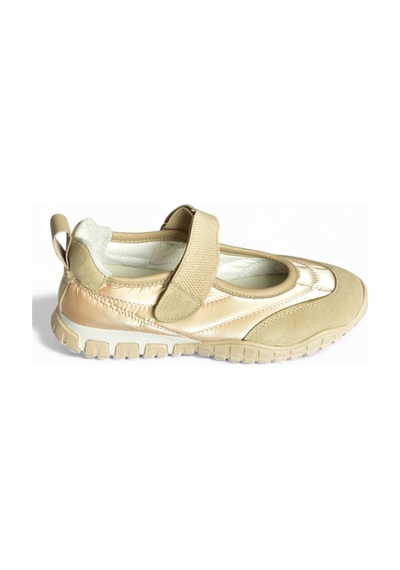 Fox Shoes V312651304 Bej Kumaş Bantlı Günlük Kadın Ayakkabı Bej