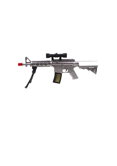 Oyuncak Tüfek M16 Işıklı Sesli 60 Cm Çatal Ayaklı