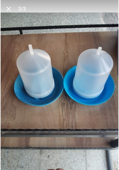 Nurdağ Hırdavat Civciv Yemlik 750 ML 10 Adet + Suluk 750 ML 10 Adet