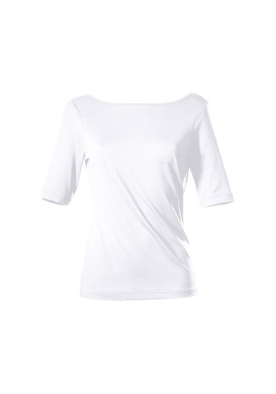 Bulalgiy Kadın Beyaz Basic Tişört - Bga782157 Beyaz