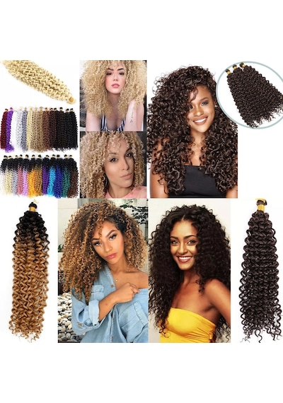 Afro Dalgası / Orta Ton Gri - Mydr-462594 Çok Renkli
