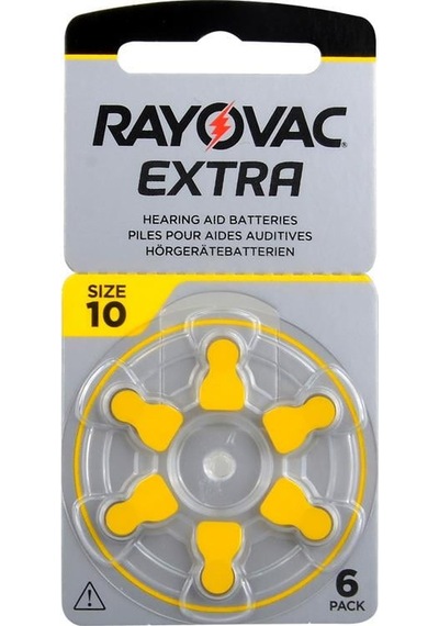 Rayovac Extra Advanced 10 / Pr70 Numara Kulaklık Pili 6lı