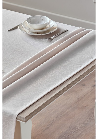 Doqu Home Glory Masa Örtüsü 140x240cm - Bej Bej