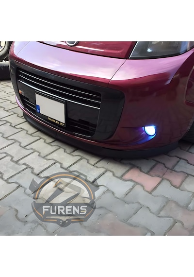 Fiat Fiorino 2008-2023 Uyumlu H Lip Esnek Ön Lip 2 Parça Karlık Ön Ek Tampon Altı Dill