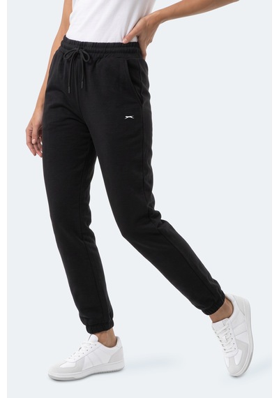 Slazenger Merya I Kadın Slim Fit Siyah Eşofman Altı