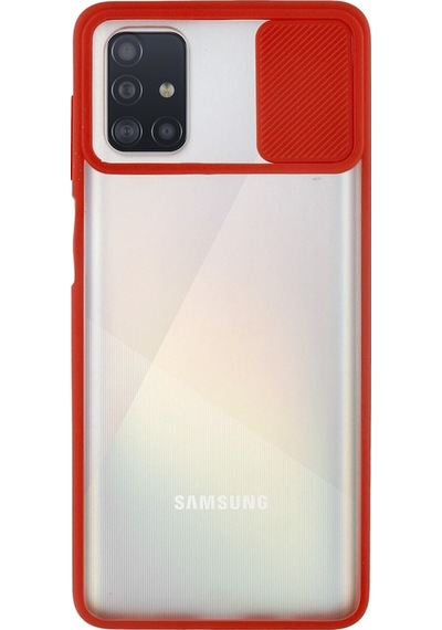 Samsung Galaxy A71 Lensi Açilir Kapanir Kamera Korumali Kilif 496037482