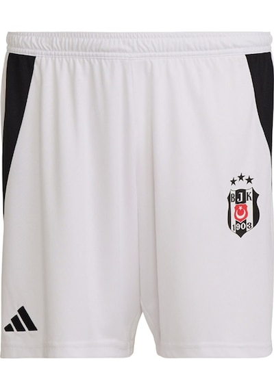 Beşiktaş Lisanslı Adidas Beyaz Yetişkin Şortu.