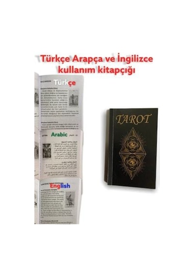 Tarot Kartları Ahşap Kutulu Ahşap Kutulu Tarot