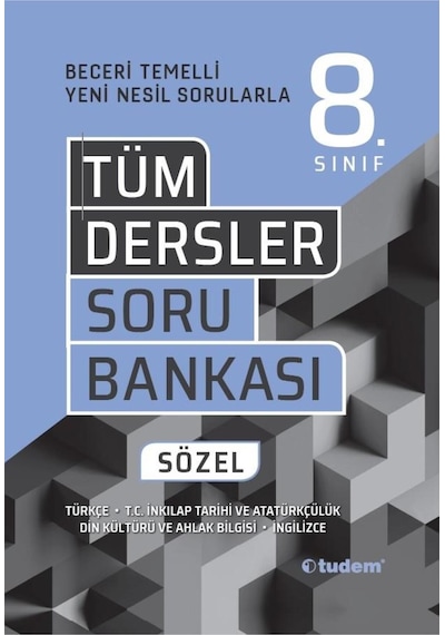 8. Sınıf Tüm Dersler Beceri Temelli Soru Bankası Sözel