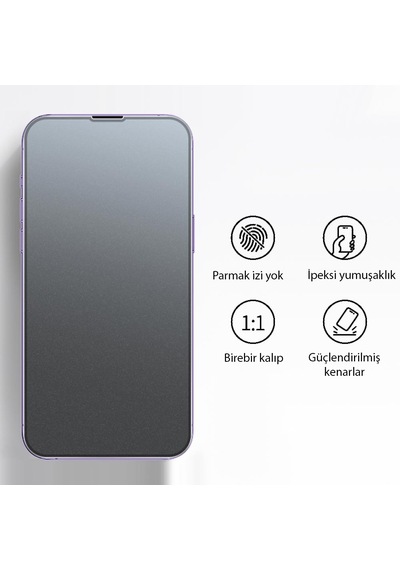 Lito D+ Pro Toz Filtreli Privacy Apple Uyumlu iPhone 13 Pro Max/14 Plus Privacy Ekran Koruyucu
