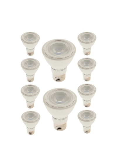 Şavk 7w 3000k Sarı Işık Par20 E27 Duylu Led Spot Ampul 10 Adet