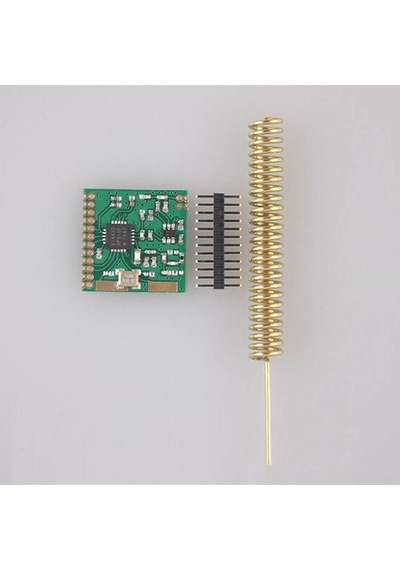 Sı4432 433mhz Rf Kablosuz Haberleşme Modülü Transceiver 1000 Metre 20dbm 240 930 Mhz 3.6 V