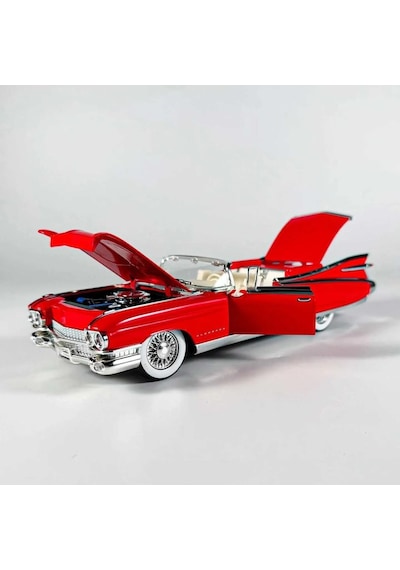 Hobiez World 1:24 Lisanslı Cadillac  Eldorado Kapıları ve Kaputu Açılabilir Model Araba