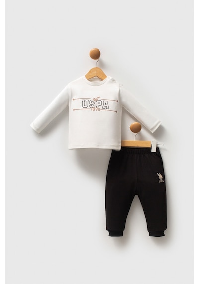 U.S. Polo Assn. Erkek Bebek Krem Takım 5274-48898 Krem