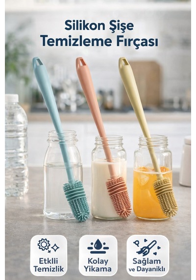 Ivory Ivo-frc02 Silikon Jumbo Biberon Fırçası