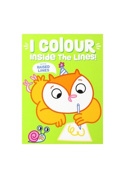 I Colour Inside The Lines Owl