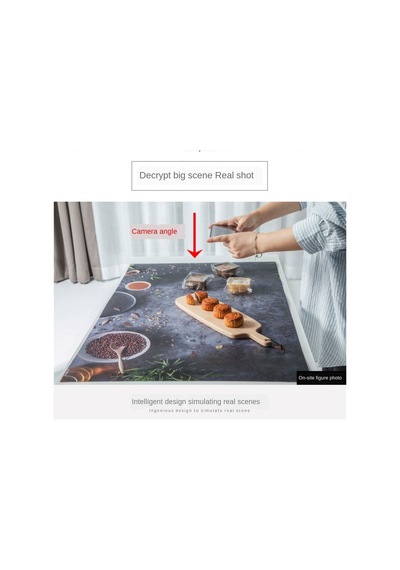 Ürün , Yemek , Reklam Fotograf Çekimleri Için 3d Çift Taraflı Fotograf Çekim Fonu Zemini Model No.45