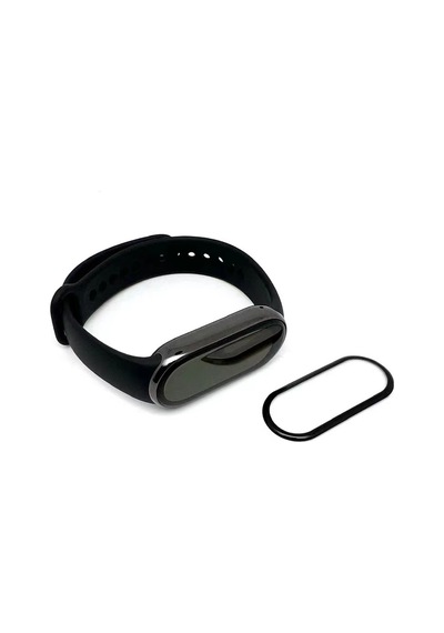 Lexroo Xiaomi Mi Band 8 Pmma Pet Saat Ekran Koruyucu - Siyah