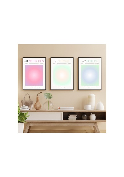 Aura Poster Seti-angel Numbers Poster Seti-9 Adet