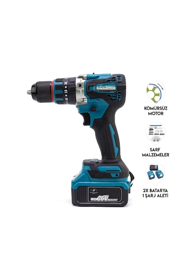 Chelikbei MK36-90 13 MM Çelik Mandren Vidalama