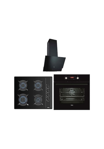 Teka Hak 629 Bk - GBC 64002 KBC - TVT 60.1 Ankastre Set Siyah