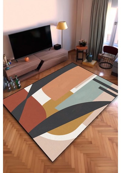 Bohem Yıkanabilir Kaymaz Taban Leke Tutmaz Salon Halısı Mutfak Halısı Ve Yolluk Bhmcrpt0024
