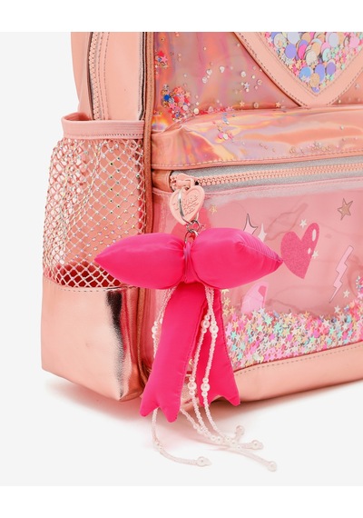 Skechers G Queen Heart Backpack Büyük Kız Çocuk Metalik Pembee Sırt Çantası Sktt30390-spnk