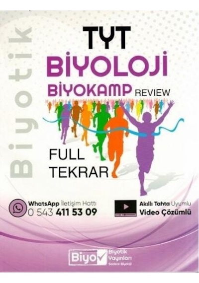 Biyotik Yayınları Tyt Biyoloji Full Tekrar Biyokamp