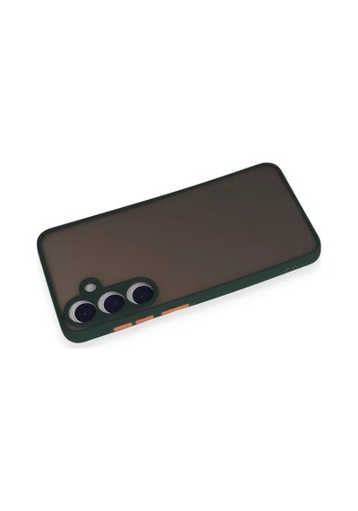 Galaxy S24 Kılıf Montreal Silikon Kapak - Yeşil